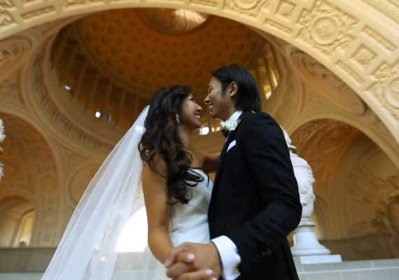 Catherine & Jason’s Cozy City Hall Wedding – Video